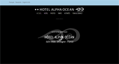 Desktop Screenshot of hotel-alpha-ocean.com